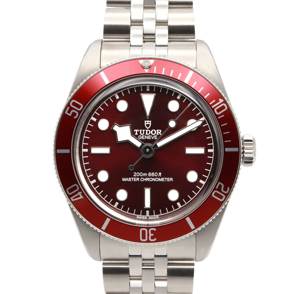 Tudor Black Bay 58 Watch, Stainless Steel, Men's, Red, 7939A1A0RU-0001